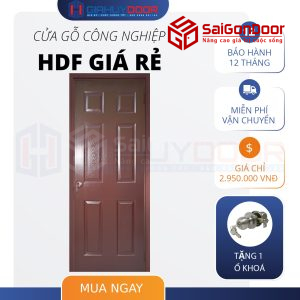 CỬA GỖ CÔNG NGHIỆP HDF GIAHUYDOOR – ĐẲNG CẤP VƯỢT TRỘI TRONG TỪNG CHI TIẾT